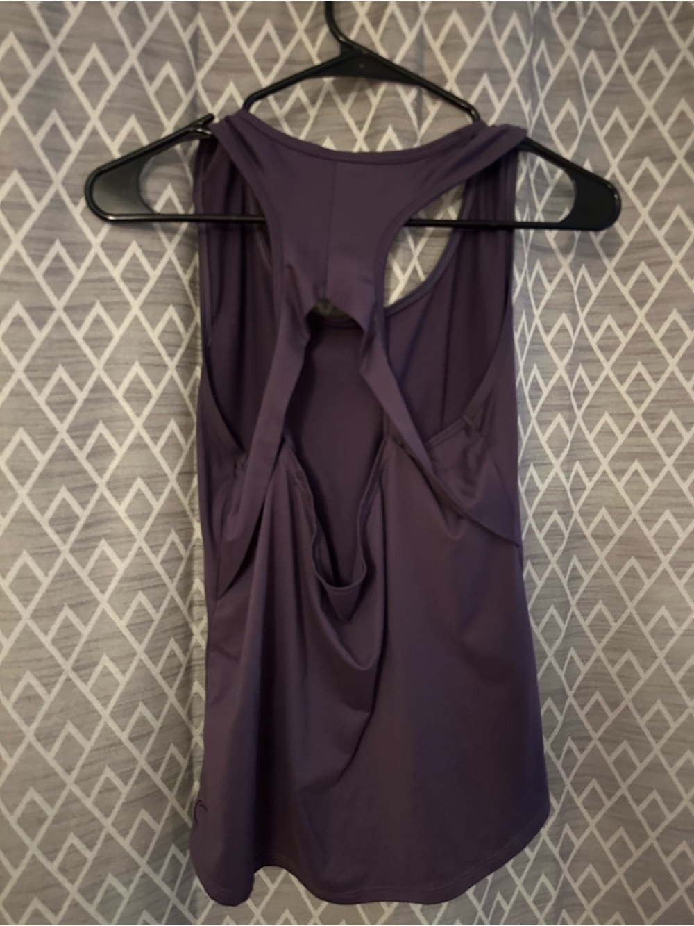Purple Women's Performance Tank Top - Picture 2 of 2